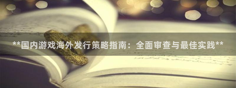 门徒娱乐充值安全吗：**国内游戏海外发行策略指南：全面审查与最佳实践**
