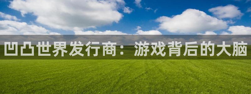 门徒平台登录注册账号：凹凸世界发行商：游戏背后的大脑